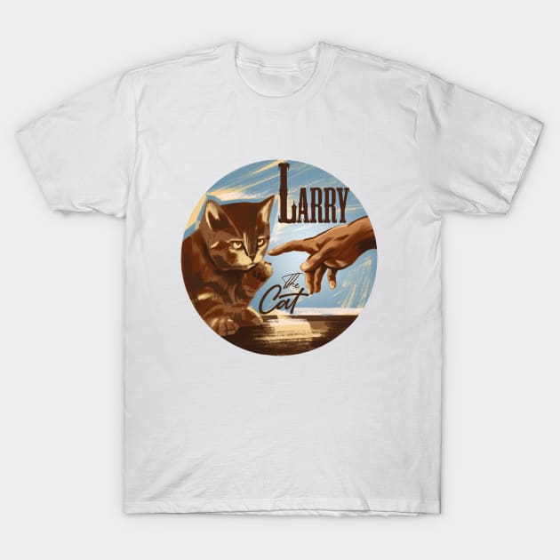 Larry The Cat T-Shirt by ArtRoute02